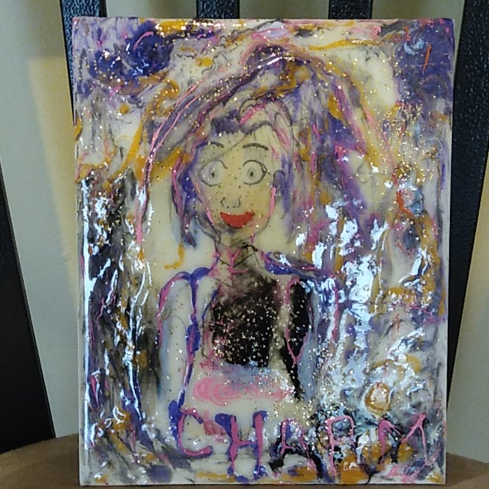 Wall Epoxy Art